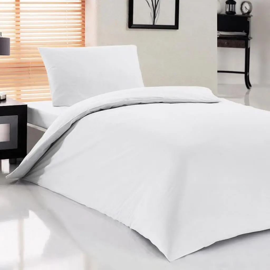 Dowry Wonderland Pure Single Double Quilt Cover Set White