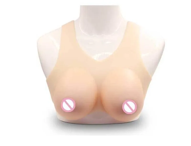 

solid Silicone breast Forms biomimetic breast prosthesis breast pad boobs implants cross-dressing cosplay for male drag-queen