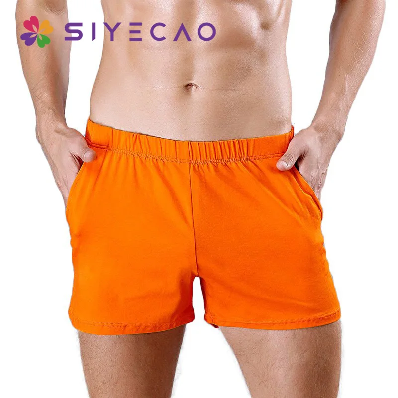 Calzoncillos bóxer de algodón para hombre, ropa interior Sexy, cómoda, de tiro medio, de alta calidad