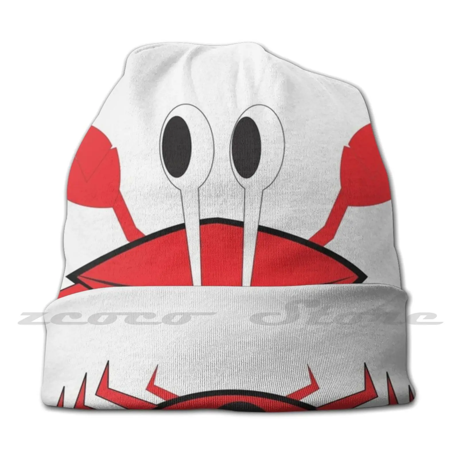 Zoe The Crab-Paco Personalized Pattern Knit Hats Plus Size Elastic Soft Cap Zoe The Crab Chapter Book Children S Book Crab