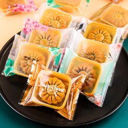 Chinese Mid-Autumn Mooncake Bagging Egg Yolk Pastry Mung Bean Cake Handmade Machine Sealing Bag Holiday Snack Gift Packaging Bag