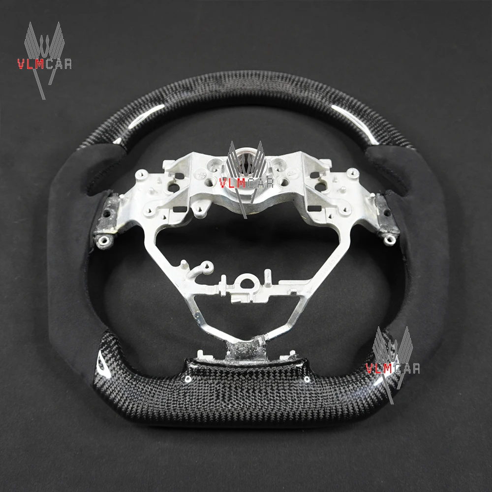 VLMCAR Carbon Fiber Steering Wheel For Lexus GS ES RX Car Accessories Led Lights Support Private Customization Racing Auto Parts