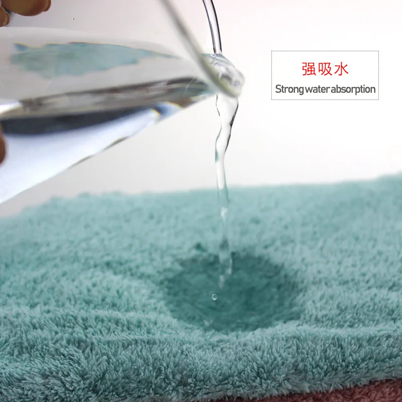 Thicker Microfibre Wipes Table Window Tools Easy Cleaning Absorbent Portable Kitchen Towel 5 PC Cleaning Cloth