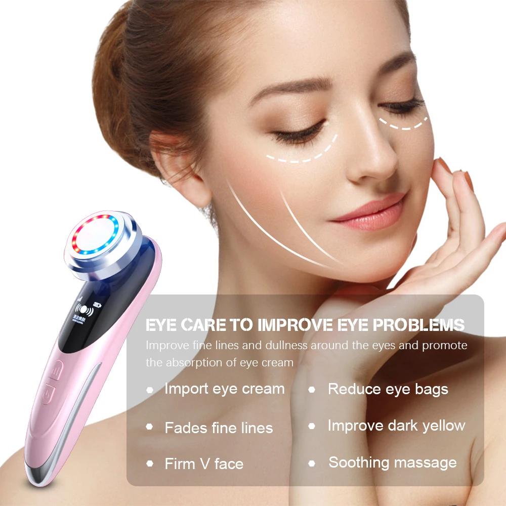 Microcurrent Face Lift Machine Multifunction Beauty Device Skin Tightening Facial Wrinkle Blackhead Remover Skin Care Tools