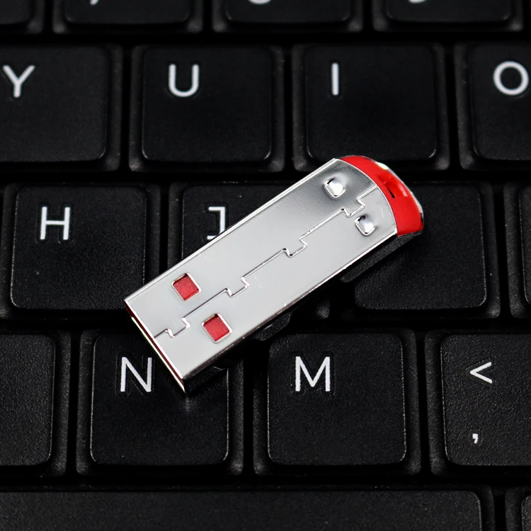 Logam Pen Drive Tahan Air USB Flash Drive 4GB 8GB16GB 32GB 128GB 256GB Memori Stick Flashdisk U tongkat