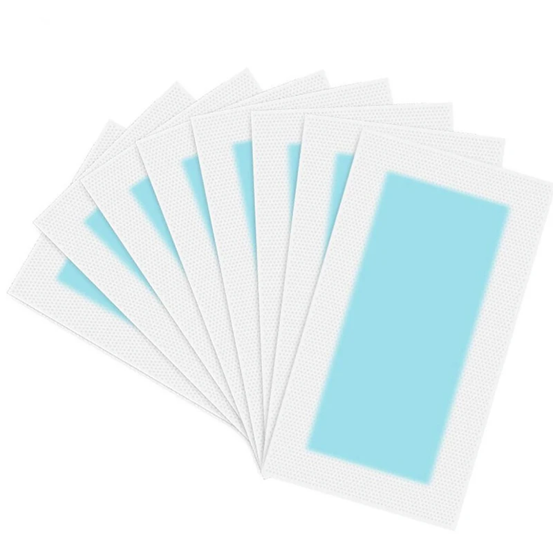 

1 Sheets Professional Hair Removal Summer Double Sided Cold Wax Strips Paper for Leg Body Face