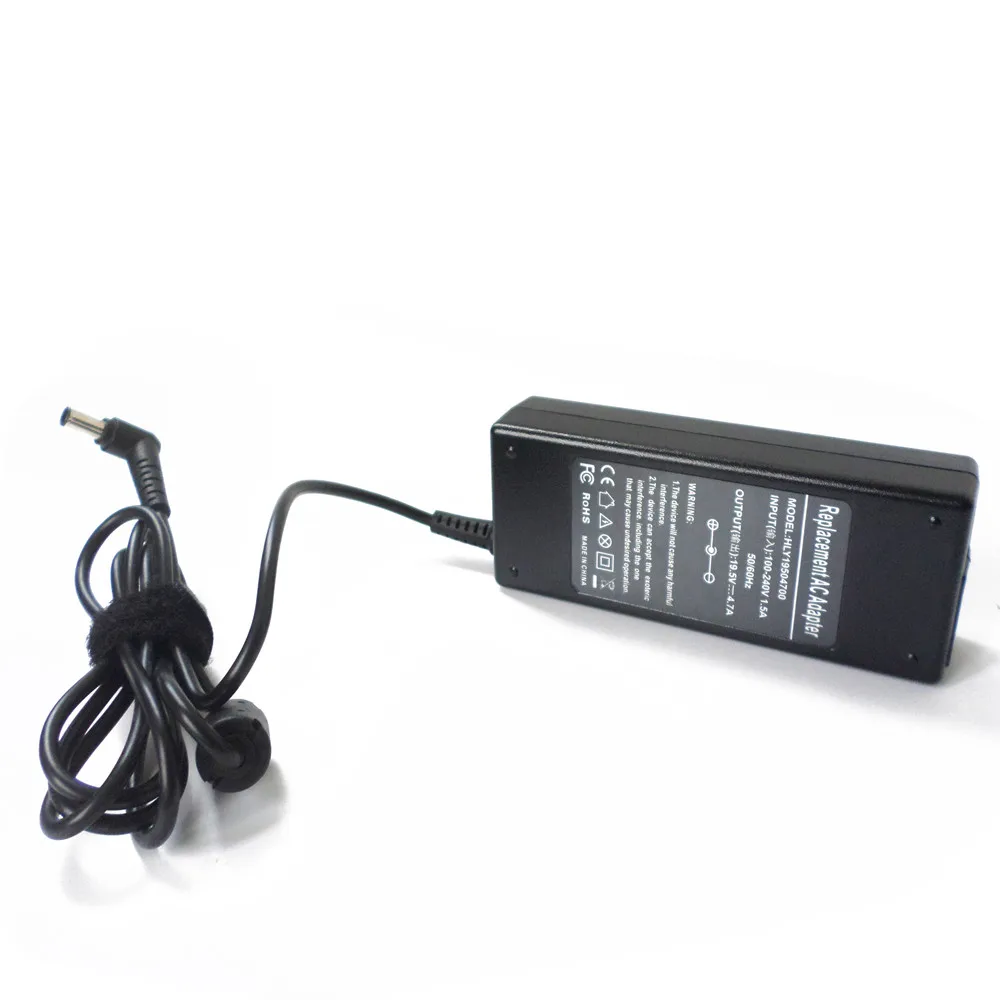 New Battery Charger Power Supply Cord For Sony Vaio PCGA-AC19V4 VGN-FW351J VGN-C1S/G VGN-C2S/W VGP-AC19V47 19.5V 4.7A AC Adapter