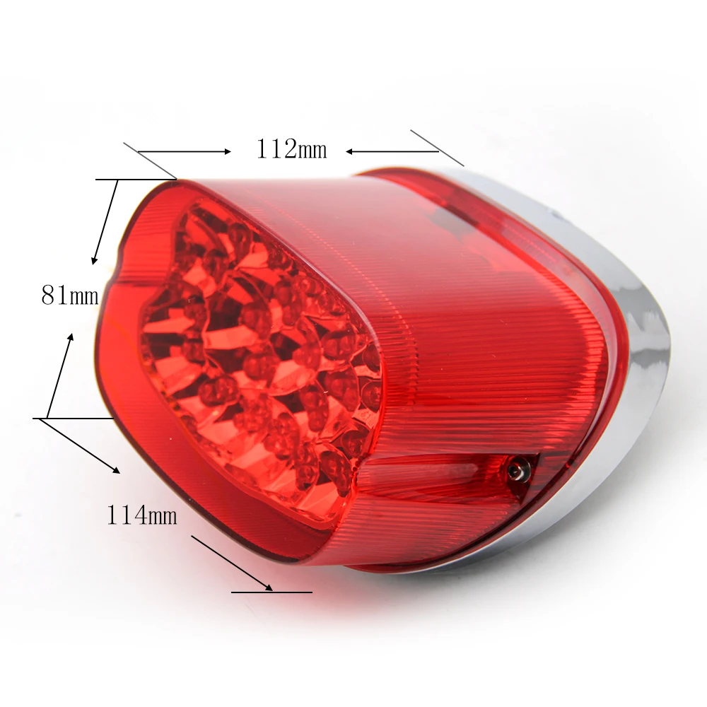 

Original Iphcar Warning Turning Rear Light, 12V 3INCH Led tail Light for Car Truck ATV UTV
