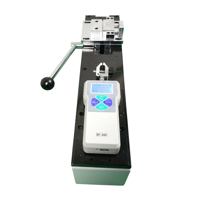 Manual Force Stand Wire Tensile Strength Tester Terminal Crimping Connection Plug Pull Insertion Force Testing Machine