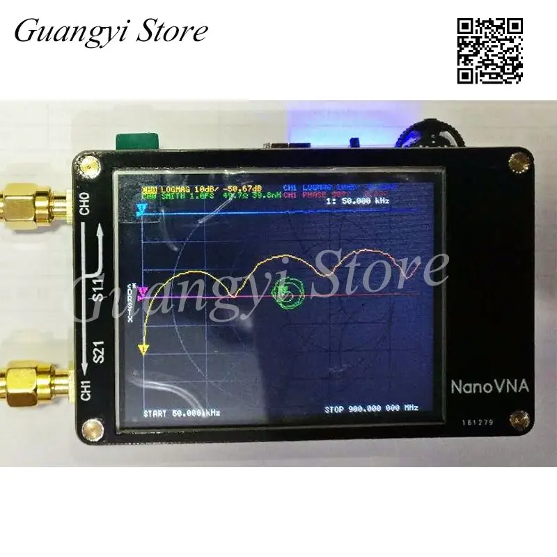 NanoVNA Vector Network Analyzer Antenna Analyzer Shortwave MF HF VHF UHF Genius