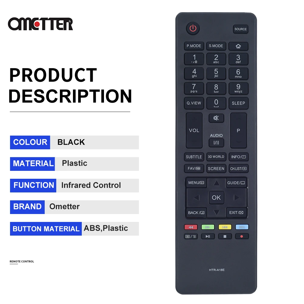 Nuovo adatto per telecomando TV Haier HTR-A18E HTR-A18H HTR-A18M HTR-A18L LE22M600CF LE24M600CF