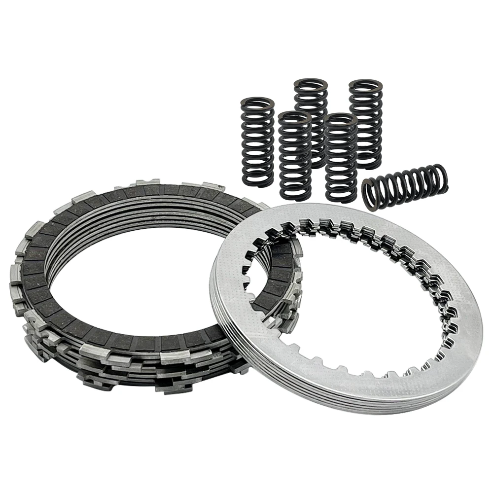 Compatible for Honda CR 250R CR250R 1994-2007 Complete Clutch Kit Heavy Duty Springs and Cover Gasket