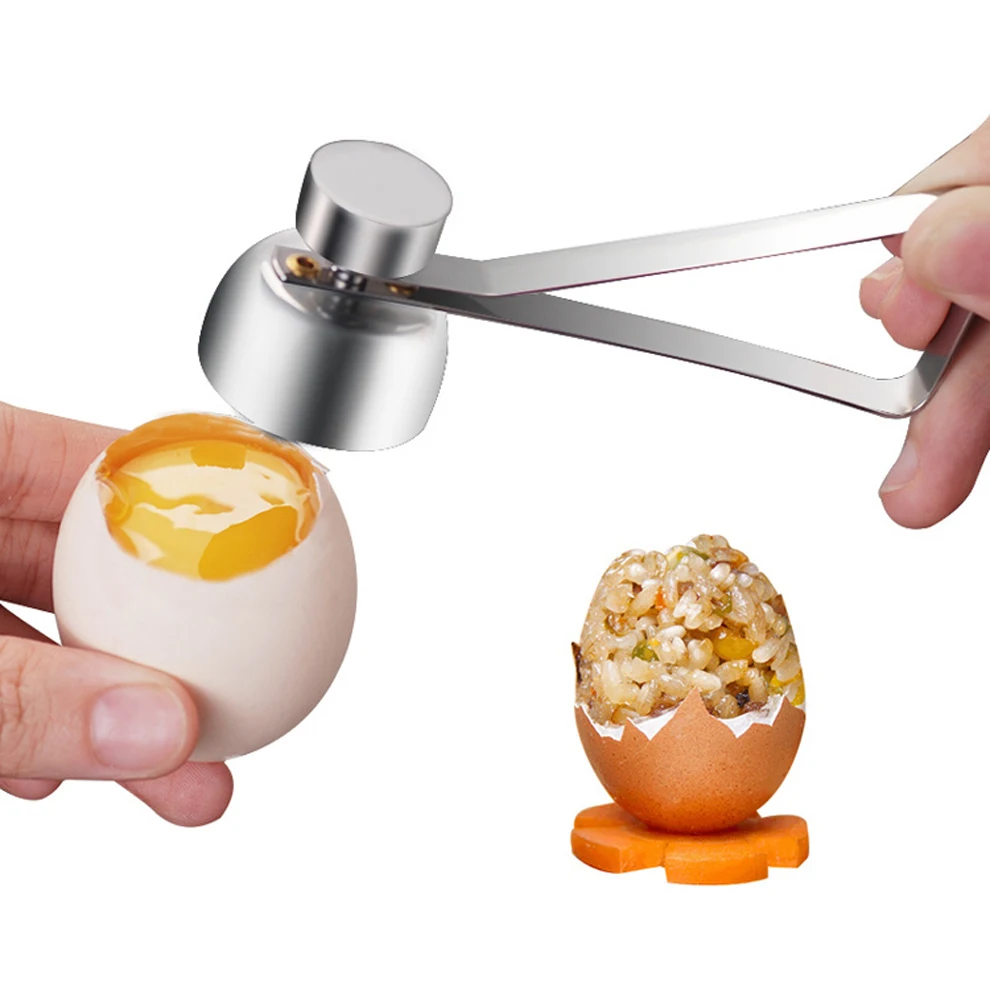 

Egg Topper Shell Cutter Remover Egg Tool Accesories Stainless Steel