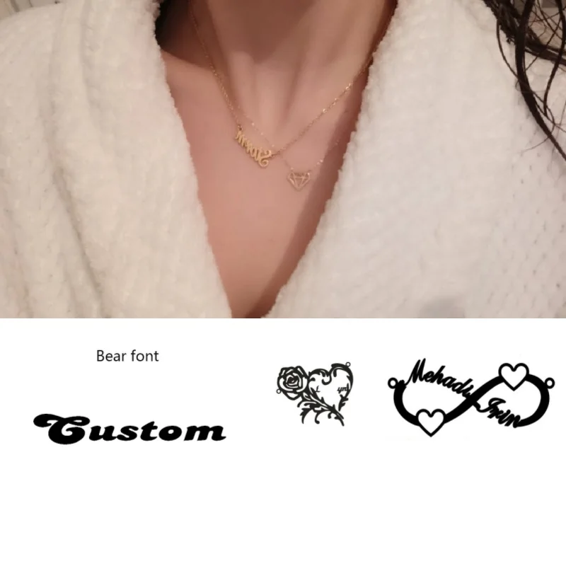 

Индивидуальные имя кулон ожерелье Cursive арабский Корона сердце табличка колье бижутерия из нержавеющей стали вечерние, ювелирное изделие, подарок