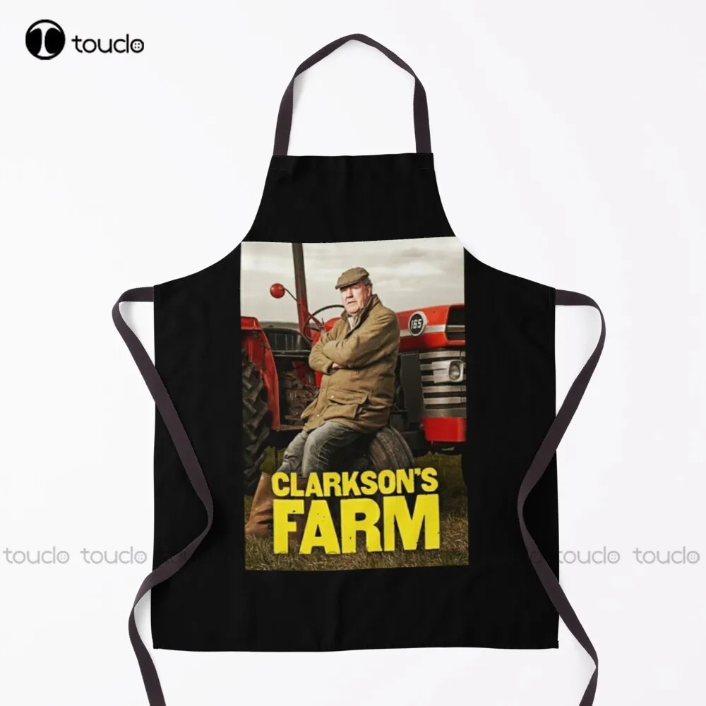 Jeremy Clarkson Farmer| Perfect Gift Apron Kids Chef Apron Personalized Custom Cooking Aprons Garden Kitchen Household Cleaning