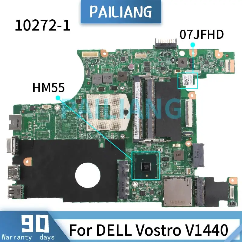 

For DELL Vostro V1440 1440 Laptop Motherboard CN-07JFHD 07JFHD 10272-1 HM57 DDR3 Notebook Mainboard Full Tested