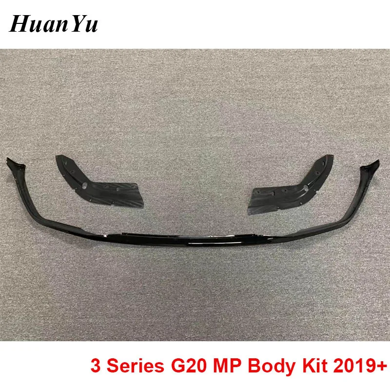 G20 MP Style Body Kit Diffuser Spoiler Front Lip Side Skirt for BMW 3 Series G21 M Sport Whole Bumper 320d 330i 340i 2019+