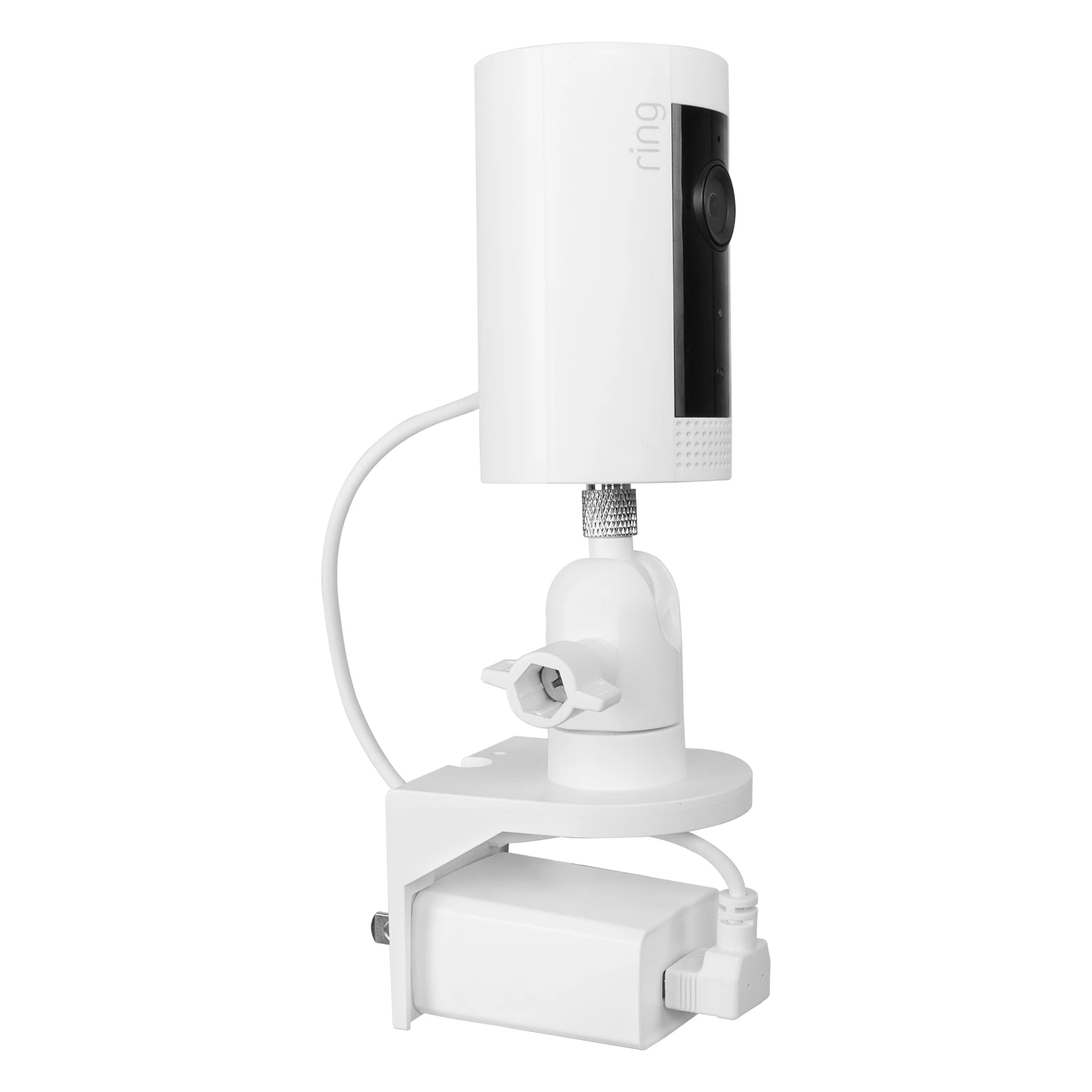 US ประเภทปลั๊ก Outlet ผู้ถือ Mount สำหรับแหวนในร่ม Cam Plug-In Stable Bracket ชุดติดตั้งกล้องวงจรปิดอุปกรณ์เสริม