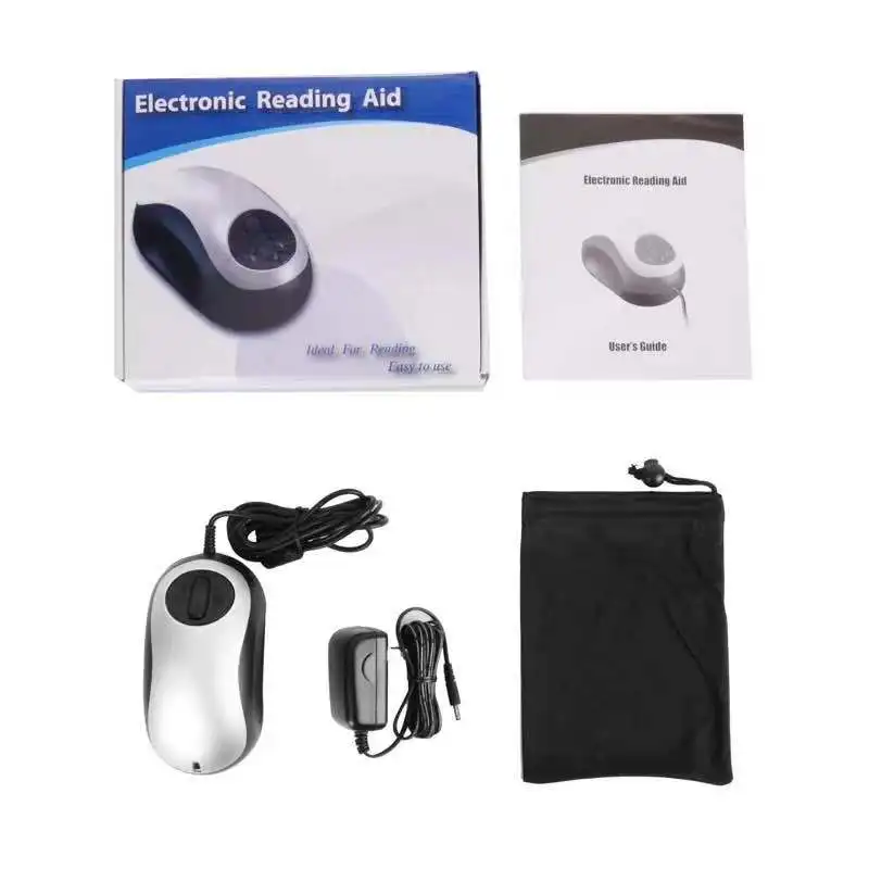 wired electronic reading aid Mouse magnifier TV/AV output Mouse shape Reading aids up to 70x In 20 inch display