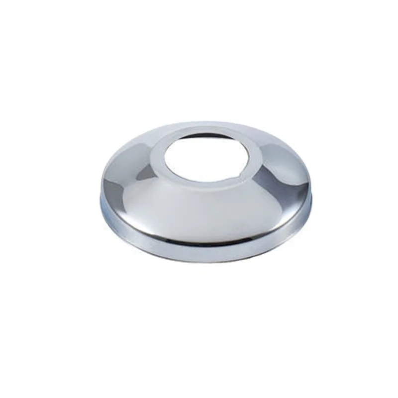 Válvula de ángulo de ducha de 2 piezas, cubierta decorativa de acero inoxidable, accesorios de ducha, tapa de Metal con superficie lisa