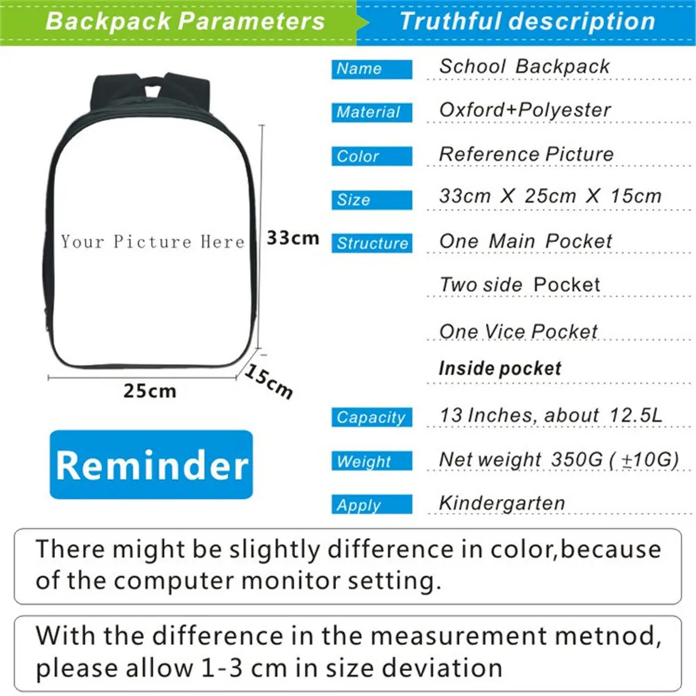 Quackity My Beloved Fashion Primary Middle School Students Backpack Canvas Girls Child School bag Travel Backpack Mochila