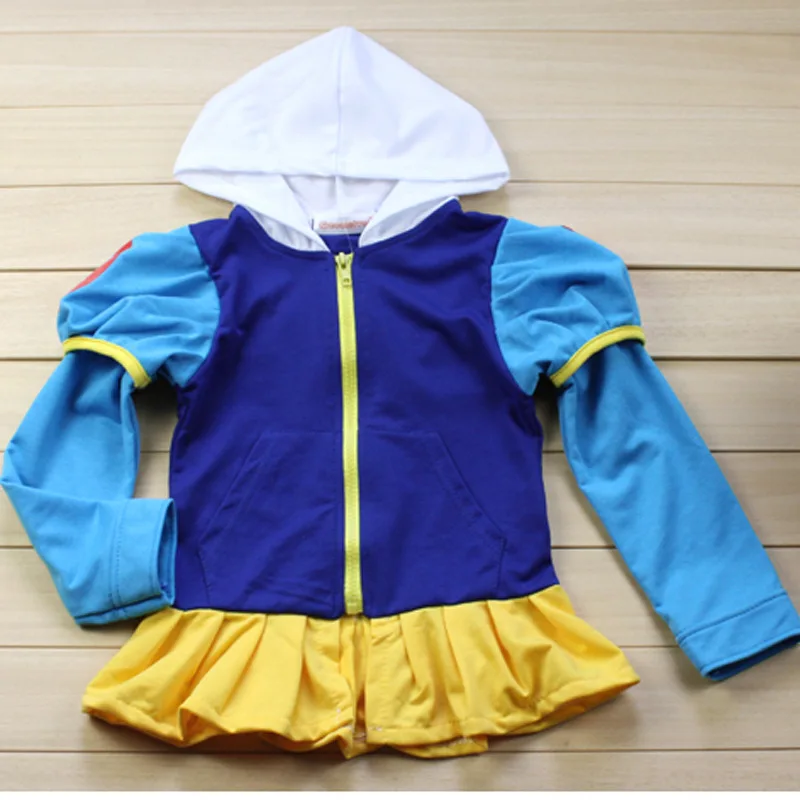 Mädchen Frühling Herbst Outwear Prinzessin Cosplay Elsa Anna Kind Winter Sweatshirts Casual kleidung Kinder Hoodies Mädchen Mantel Kleidung