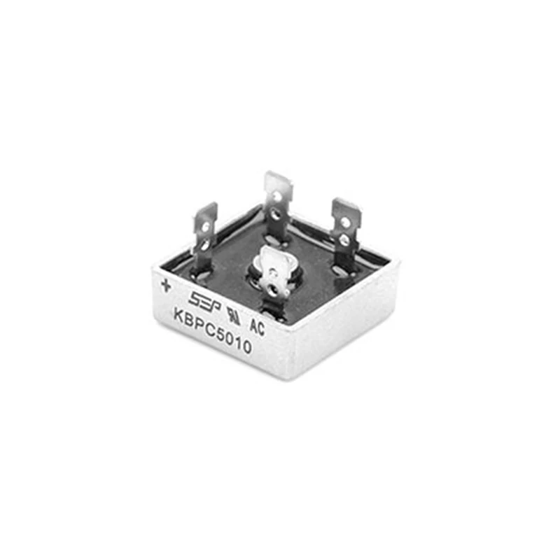 2PCS/LOTE KBPC5010 50A 1000V Diode Bridge Rectifier kbpc5010 Power Rectifier dDiode Electronica Componentes