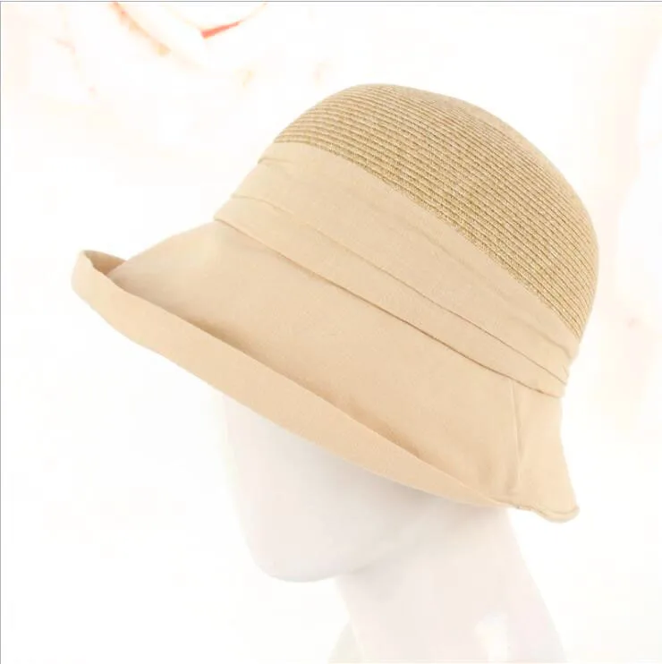 

2024 spring and summer paper straw hat roll brim women's hat cool nice hats for women sun hat beach hat high quality joint hats