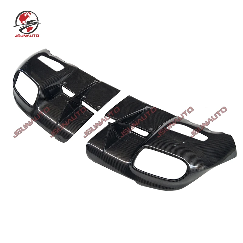 Real Carbon Fiber For 2012-2020 Ferrari-F12 Berlinetta D Style Rear Diffuser Lower Splitter Lip Body Kit