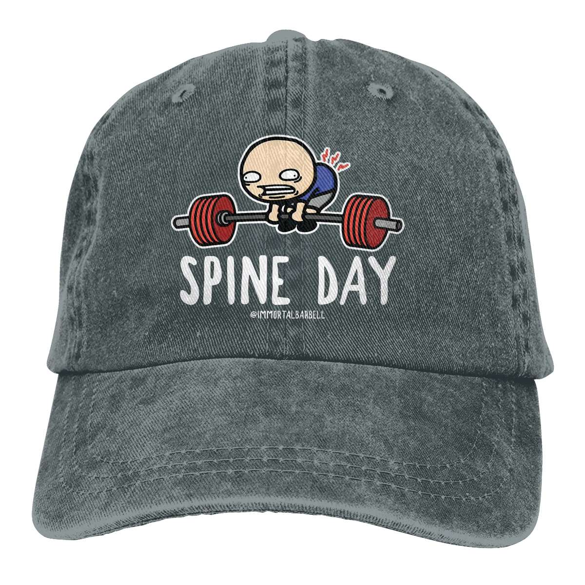 Spine Day Baseball Cap Men Bodybuilding Ripped Muscle Training Caps colors Women Summer Snapback Caps