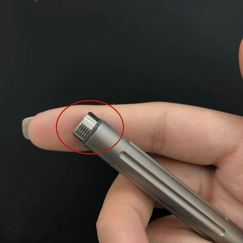 ULTRA Titanium Toothpick Case Waterproof Pill Fob Camping EDC Mini Jar