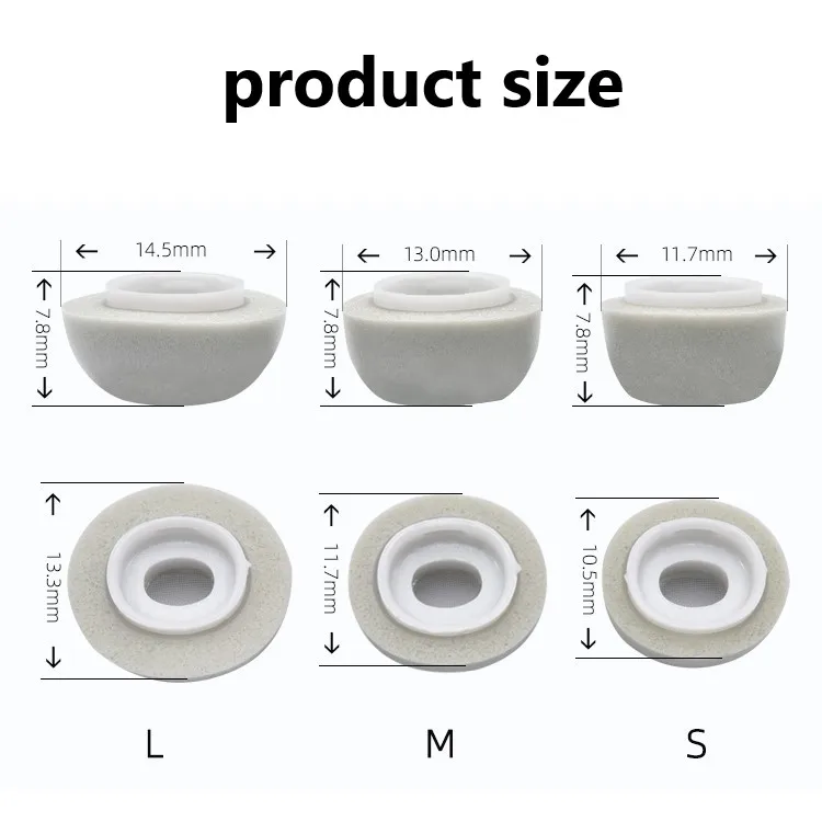 교체용 이어폰 이어 버드 이어플러그, 애플 에어팟 3 용, 소프트 메모리폼, 소음 감소 이어 버드, 에어팟 프로 헤드폰용