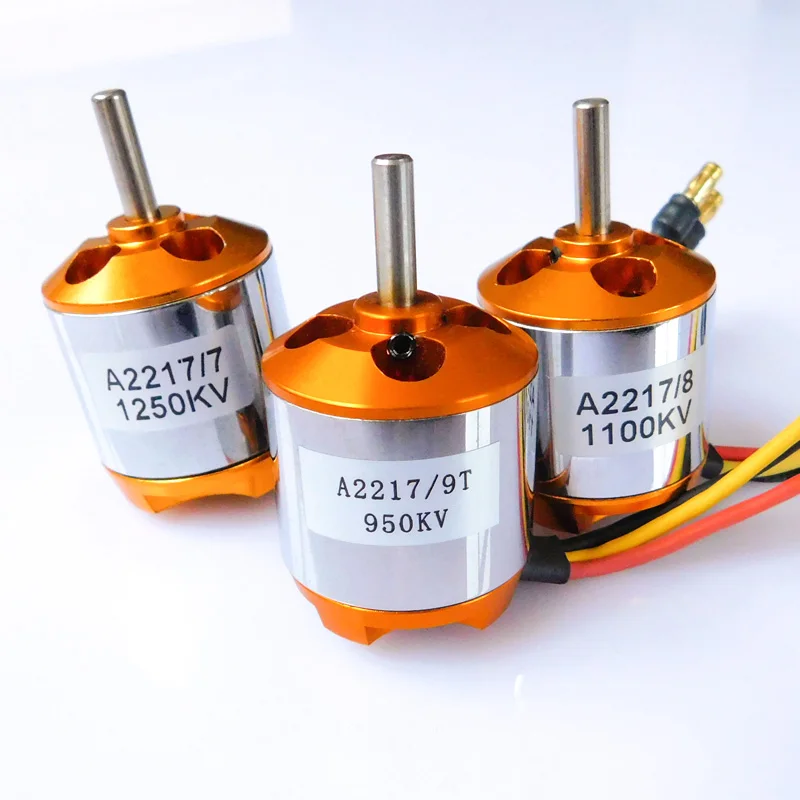 New XXD A2217 2217 950KV 1250KV 1500KV 2300KV Outrunner Brushless Motor For RC Airplane Aircraft Plane Quadrocopter Multi-copter