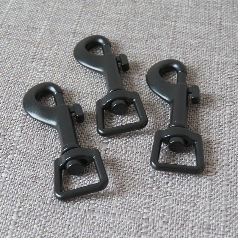 12mm Strong Nickle Metal Pet Leads Clip Hooks Clasp Hardware Buckle DIY Bag Dog Leash Belt Straps Snap Loop Sewing Accessory