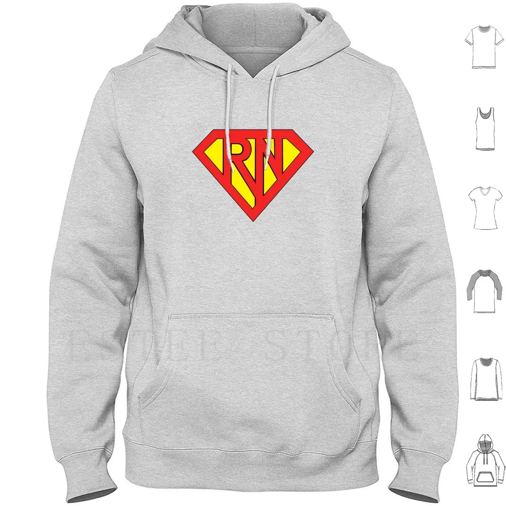

Толстовка Super Nurse Rn с длинным рукавом, забавная медсестра, медсестра, медсестра, кормление, уход за здоровьем, медицина, суперженщина