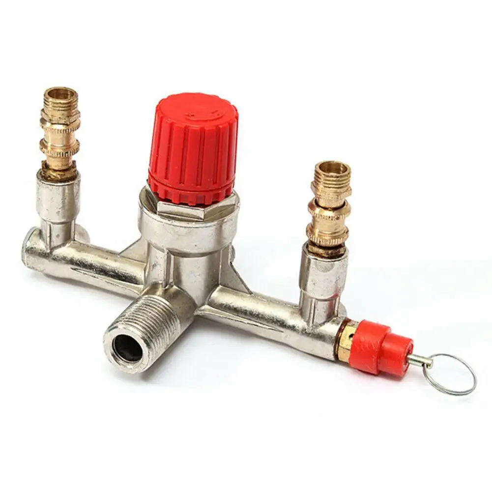 Universal Convenient Aluminum Bracket Air Compressor Switch Pressure Release Valve Pump Parts Kit