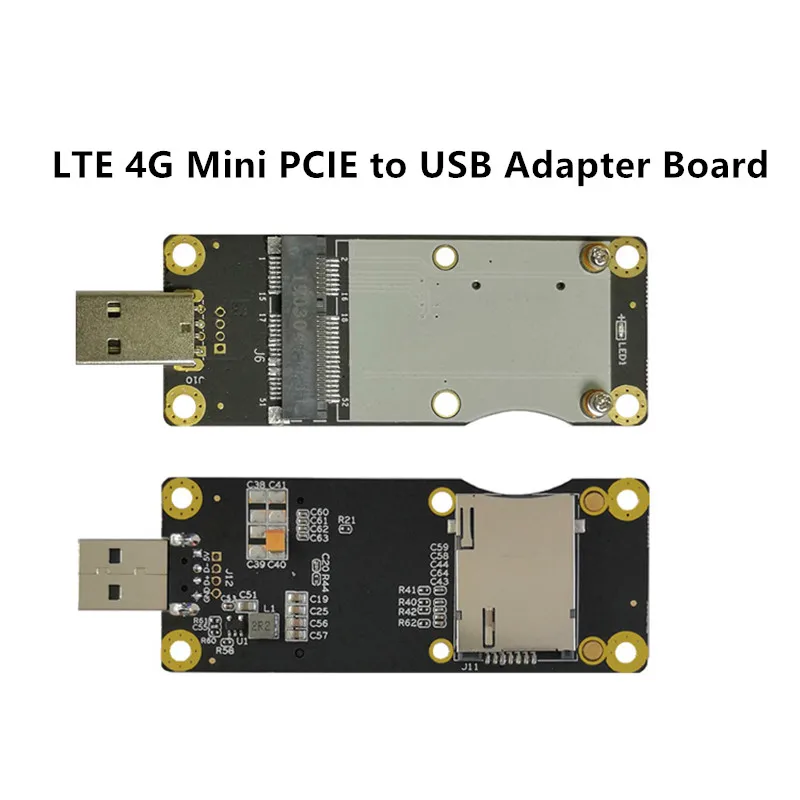 الصناعية الصف PCIE مصغرة إلى مجلس التنمية USB محول المجلس ل Quectel EP06-E EP06-A EC25-EC EC25 LTE Cat6 وحدة