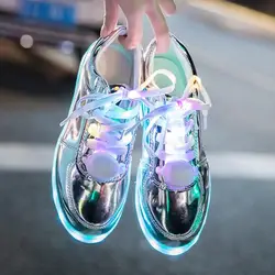 Led Shoes Nightclub Dance Shoe Girls Light Luminous Spring Stage Fashion