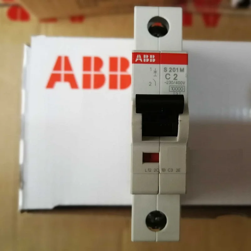 ABB Miniature Circuit Breaker S200-M series C type 1P S201M-C1  S201M-C6 S201M-C10 S201M-C16 S201M-C20 S201M-C32 S201M-C63