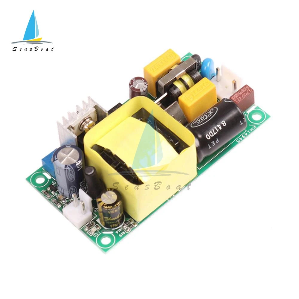 AC-DC 5V 3A 12V 2A 24V 1A 24W Switching Power Supply Module Bare Circuit 220V to 5V 12V 24V Board for Replace/Repair