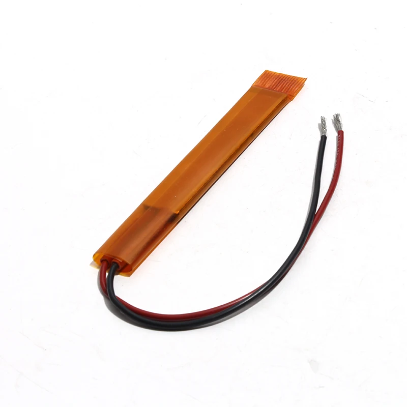 2 قطعة 75x15x3 مللي متر 12 فولت/24 فولت PTC العزل فيلم التدفئة عنصر 80/120/220 درجة القوة الكهربائية 35/50 واط الأجهزة إزالة الرطوبة