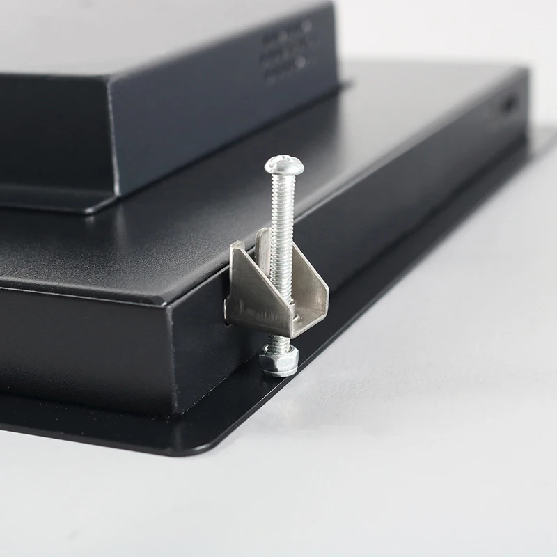 Imagem -04 - Polegada Monitores Lcd Industriais Vga Hdmi Dvi Usb Tela de Toque Resistiva Display Industrial Montagem em Rack Monitor Incorporado 8.4