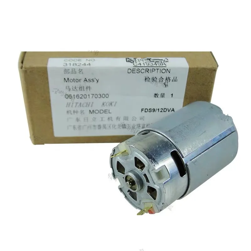 DC 12V 9.6V Motor 12 teeth Genuine Parts 318244 for HITACHI DS12DVF3 FDS12DVA FDS9DVA DS9DVF3 DS12DVFA RS-550VC-8022 Motor