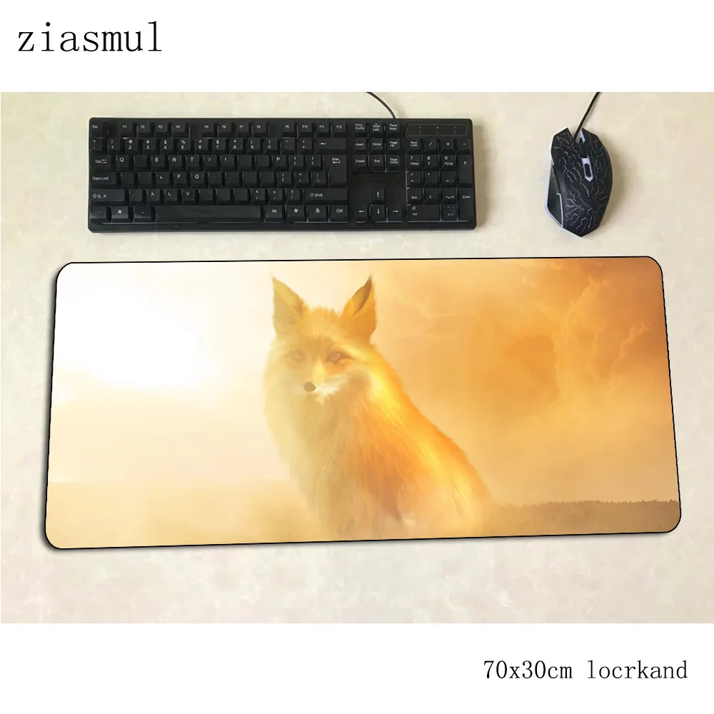 Fox mats Cartoon 900x400mm gaming mouse pad keyboard mousepad notebook gamer accessories Professional padmouse mat