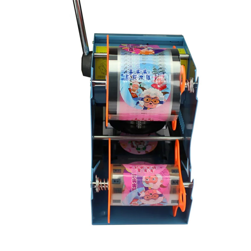 New Arrival Manual Pearl Milk Tea Sealing Machine WY-806A Tea Cup Sealing Machine Plastic Sealer 9.5CM 270W 220V / 50Hz