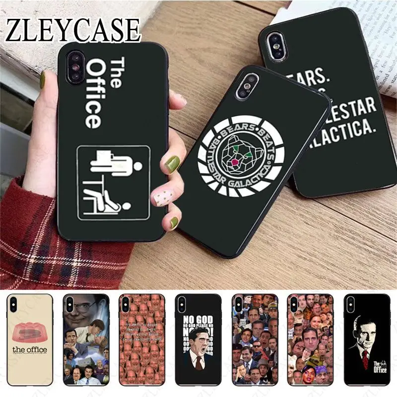 the office cast meme Michael Scott tv Phone Case For iphone 15pro 11pro 13pro 14pro 12pro xsmax 7 8 XR 12 15plus 13mini SE cover