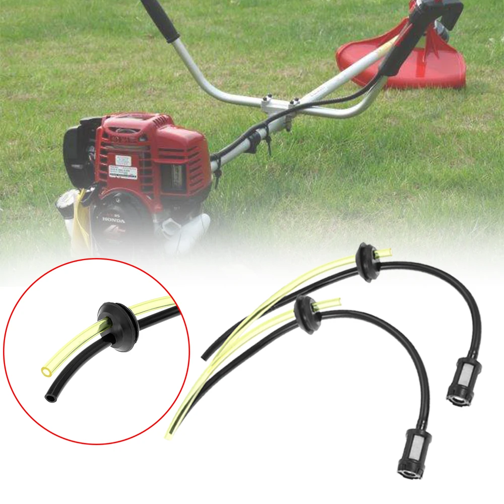 For Chainsaw Parts Grass Trimmer Replacement Strimmer Trimmer Hose Brush Cutter Hose Pipe with Fuel Petrol Tank Filter Oil Pipe