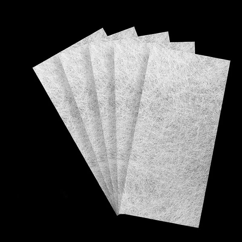 5pcs Silk Fiberglass for Nail Extension Form Non-Woven Silks UV Gel Building Fiber French Acrylic DIY Manicure Accessory T0723