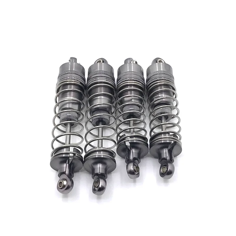 Suitable For WLtoys 1/10 104001 104002 RC Car Accessory Metal Upgrade Front And Rear Hydraulic Shock Absorbers ﻿