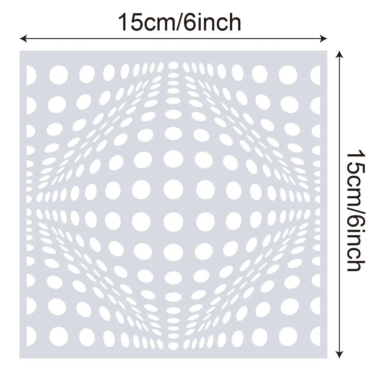 16 arkuszy nieregularne Hollow rysunek artystyczny wystrój podłogi DIY Spary do ozdabiania frontów mebli malowanie geometryczny szablon Mandala